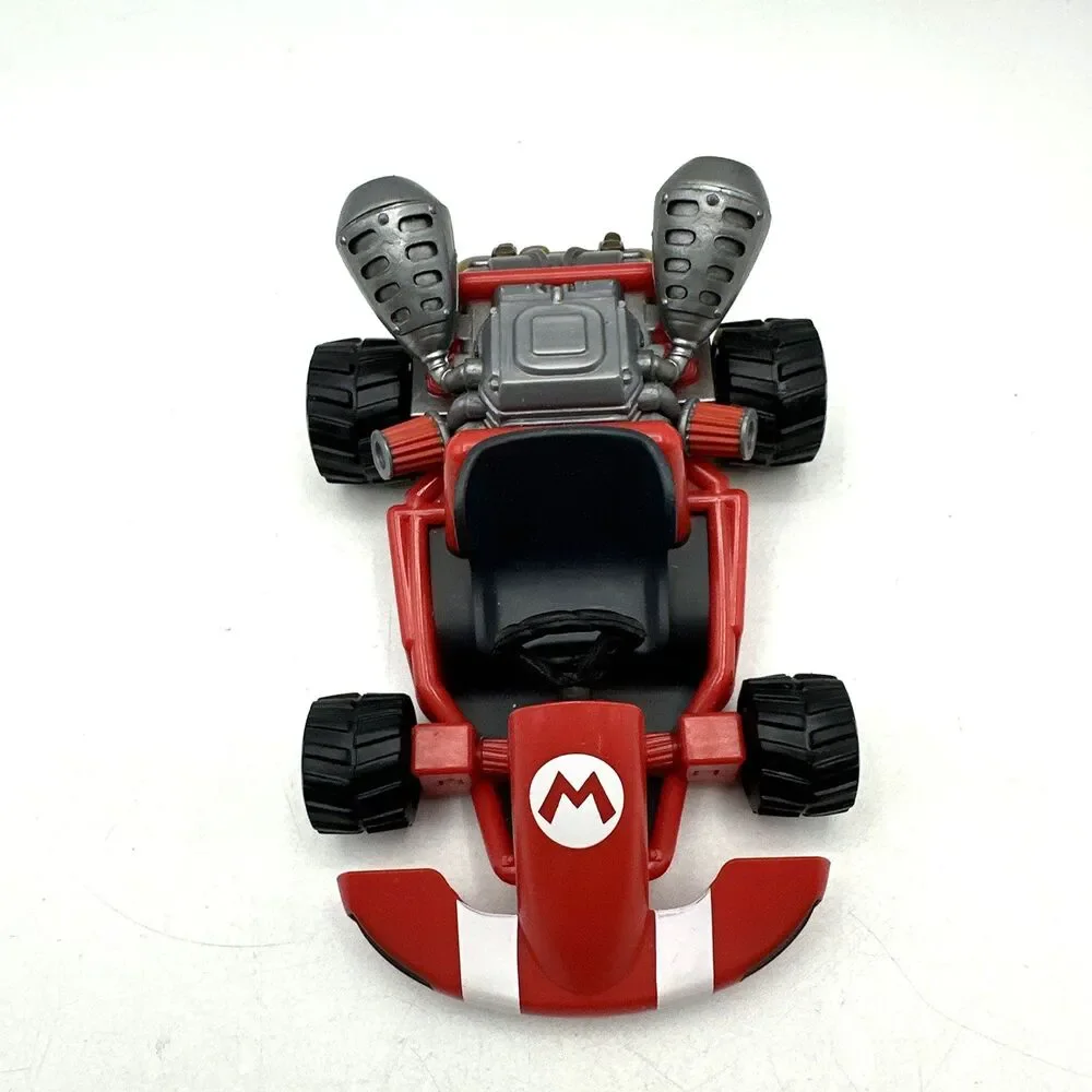Nintendo Super Mario Bros Pull Back Toy Racer Kart Jakks Red/Black